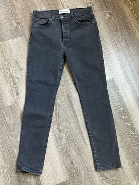 Reformation Men’s Charcoal Skinny Jeans